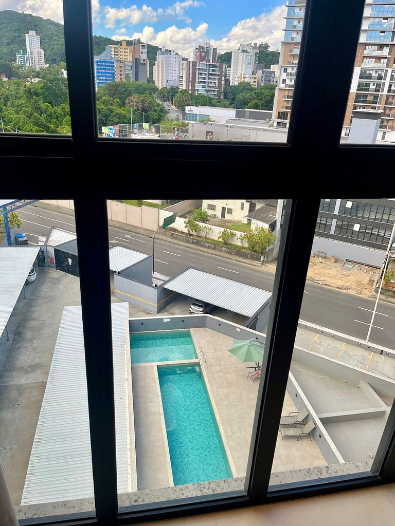 Studio Moderno com garagem próximo a Vila Germânica