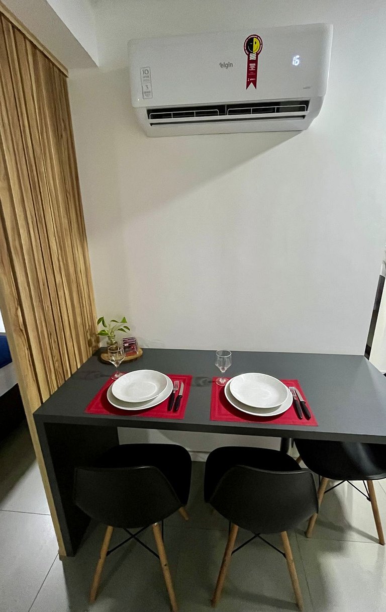 Studio Moderno poucos passos da Vila Germânica