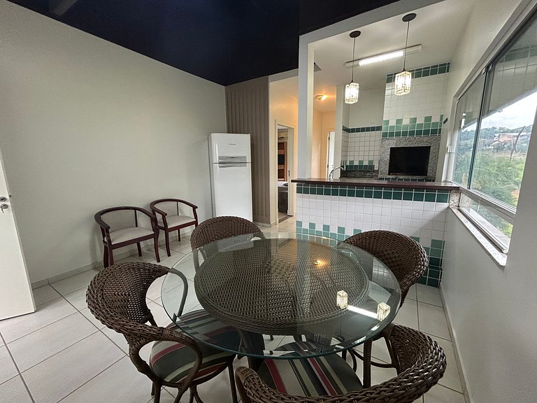 Apartamento com churrasqueira em Blumenau