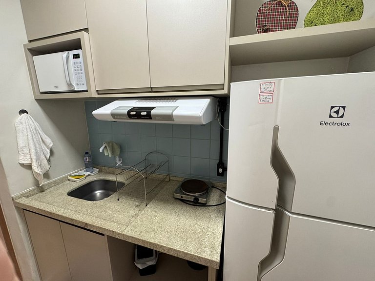 Studio aconchegante Av. do Estado – perto da Praia Central