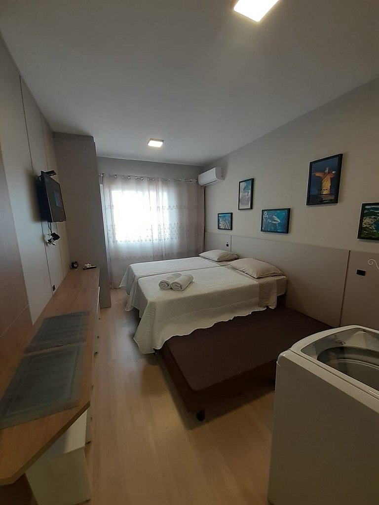 Studio aconchegante Av. do Estado – perto da Praia Central
