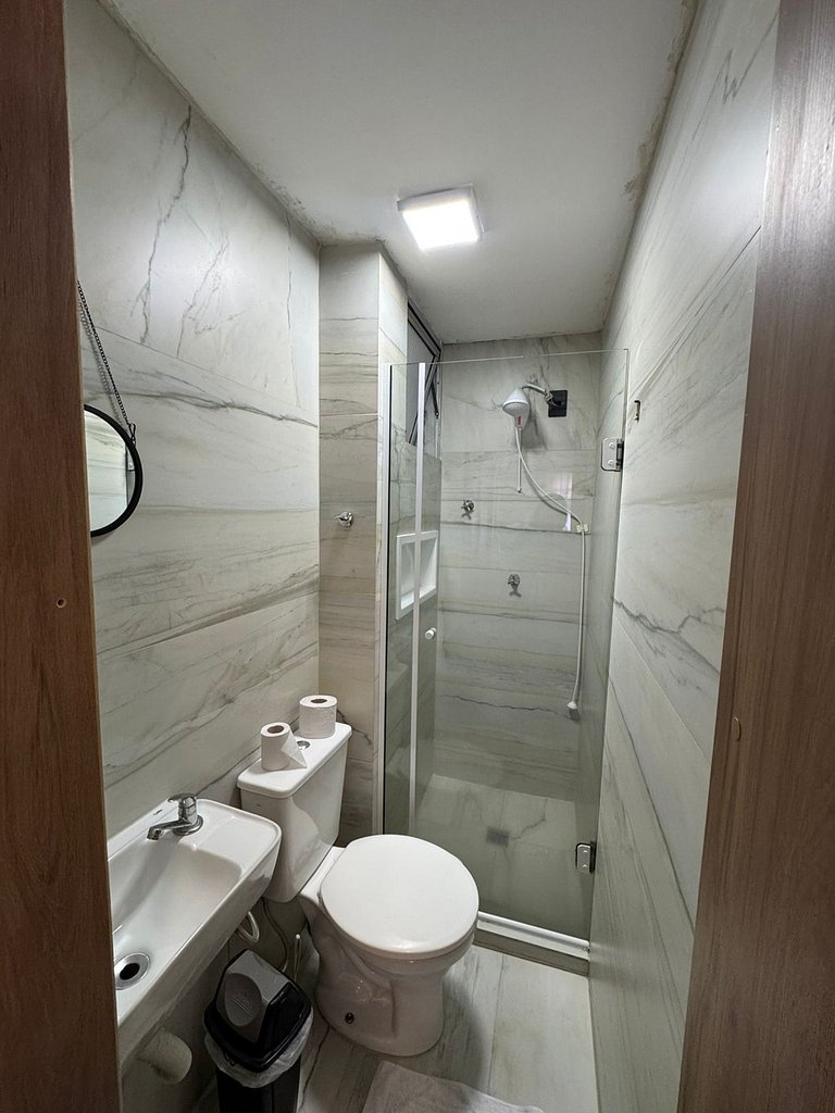 Studio aconchegante Av. do Estado – perto da Praia Central