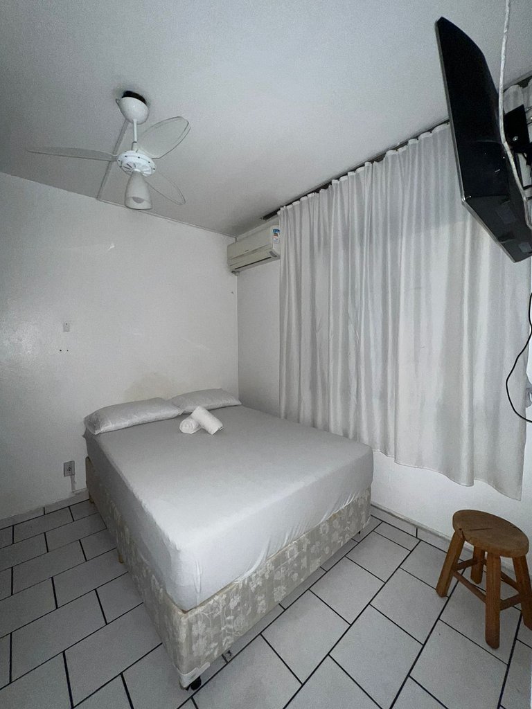 Apto 1 Dormitório no Centro para até 4 Pessoas