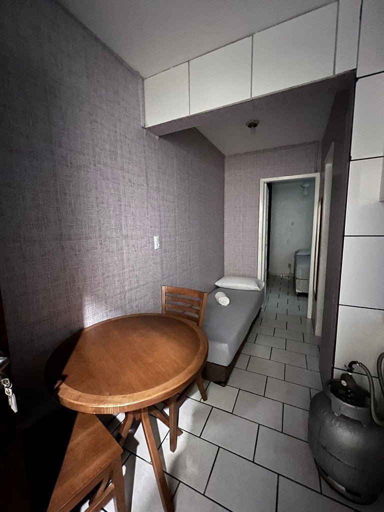 Apto 1 Dormitório no Centro para até 4 Pessoas