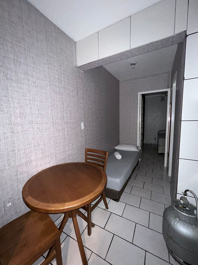 Apto 1 Dormitório no Centro para até 4 Pessoas