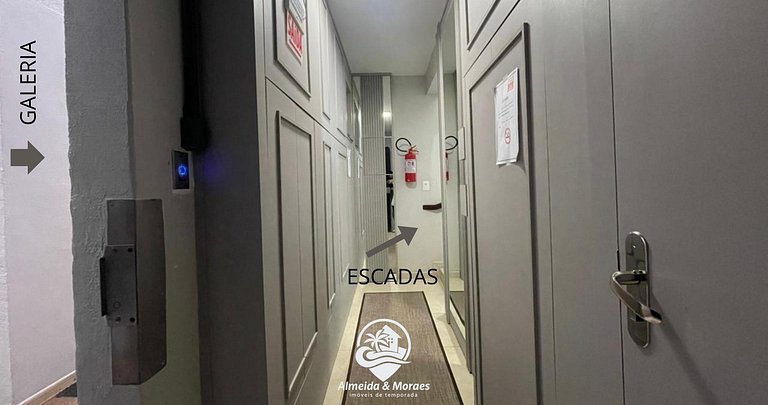 Apto Almeida e Moraes 2 Quartos e Churrasqueira Perto do Mar
