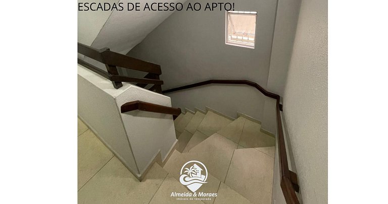 Apto Almeida e Moraes 2 Quartos e Churrasqueira Perto do Mar