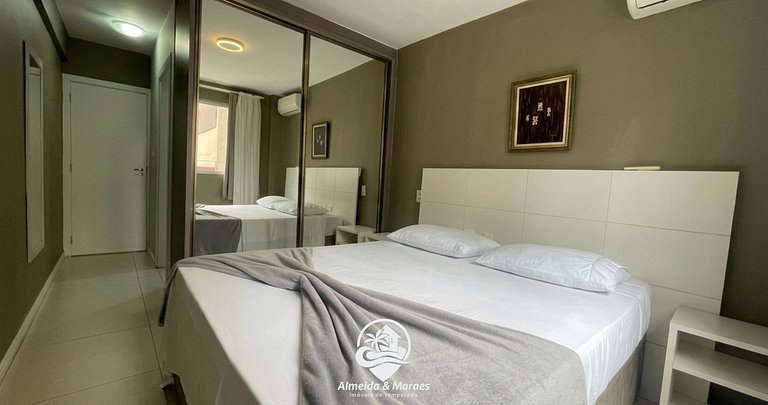 Apto Almeida e Moraes 2 Quartos e Churrasqueira Perto do Mar