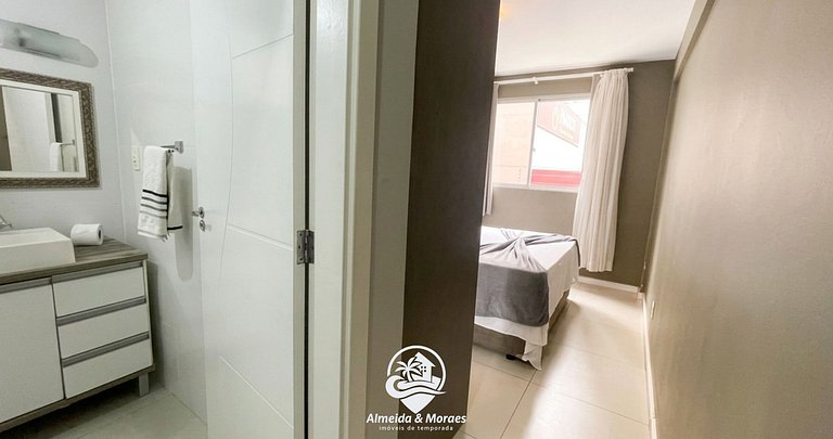 Apto Almeida e Moraes 2 Quartos e Churrasqueira Perto do Mar