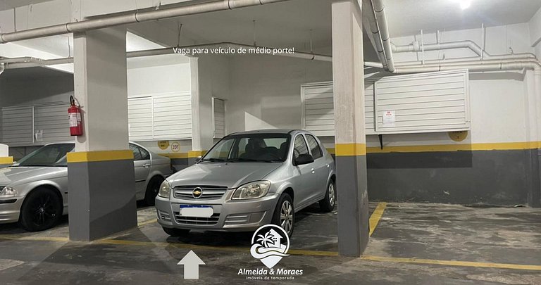 Apto Almeida e Moraes 2 Quartos e Churrasqueira Perto do Mar