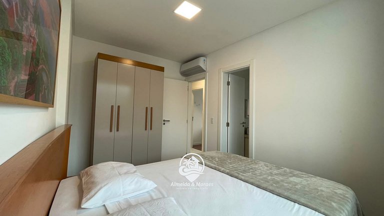 Apto Suíte + 2 Quartos| Churrasqueira| Garagem