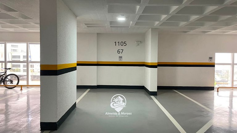 Apto Suíte + 2 Quartos| Churrasqueira| Garagem