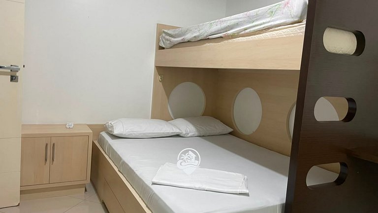 Apartamento Almeida e Moraes 3 Suítes com Hidro