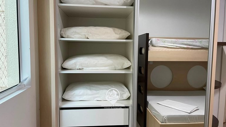 Apartamento Almeida e Moraes 3 Suítes com Hidro
