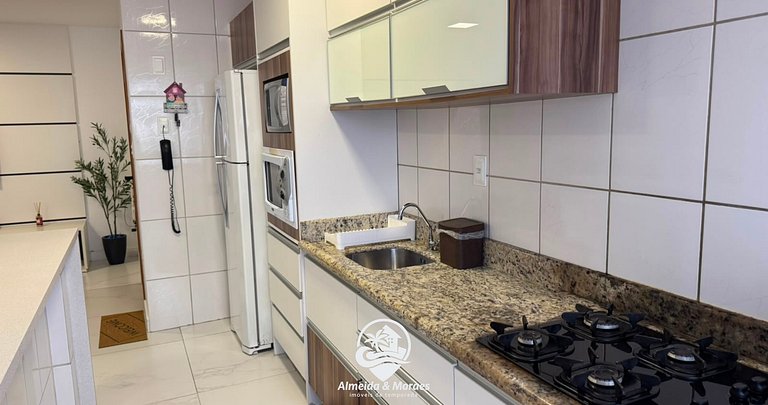 Apto Almeida e Moraes com piscina Condomínio em BC