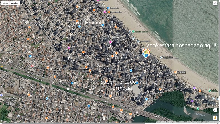 Apto Almeida e Moraes Pé na Areia BC 2 vagas de garagem