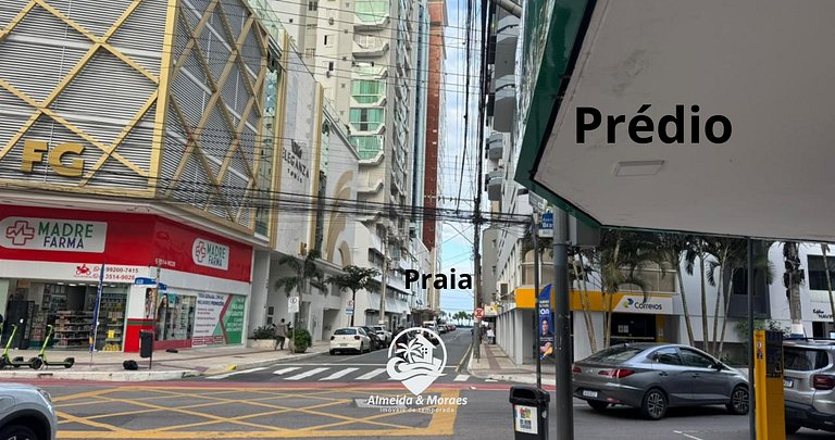 A 150m da Praia | 3 Quartos | Até 7 Hóspedes