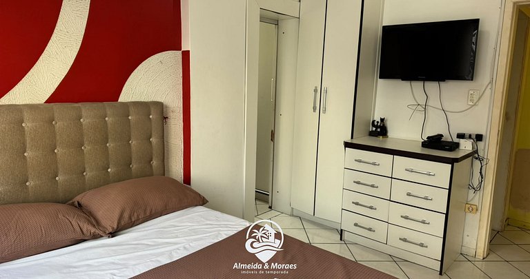 A 150m da Praia | 3 Quartos | Até 7 Hóspedes