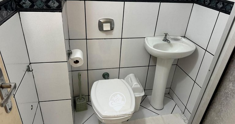 A 150m da Praia | 3 Quartos | Até 7 Hóspedes