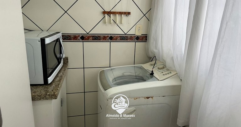 A 150m da Praia | 3 Quartos | Até 7 Hóspedes