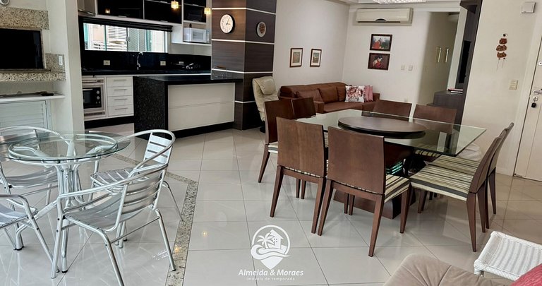 Meia Praia com estilo! 3 suítes, churrasqueira e garagem