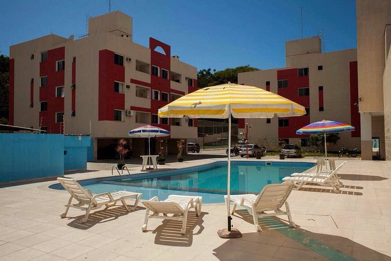 Apartamento com piscina Condomínio Balneário Camboriú